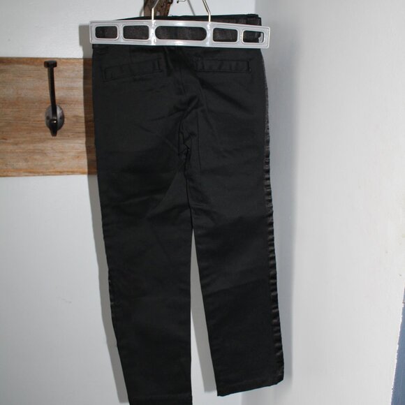 Gymboree Size 5 Black Cotton Pant Satin trim - Picture 3 of 3